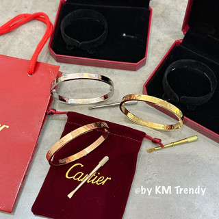 Vòng tay catier titan sz17 , kèm vít sang trọng thanh lịch