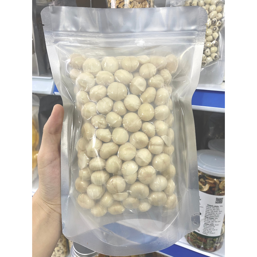 500gr Nhân macca nguyên hạt Mắc ca sạch đã tách vỏ loại 1