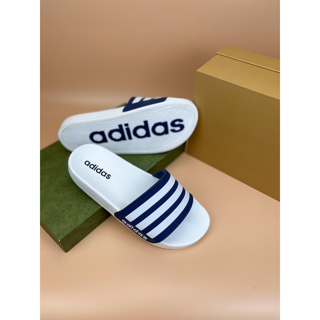 Dép nam quai ngang adidas chất liệu cao su cao cấp hot trend 2023