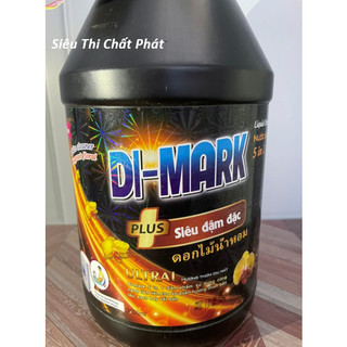 Nước giặt xả di-mark 5 in 1 đen nhập khẩu thái lan chai 3600ml