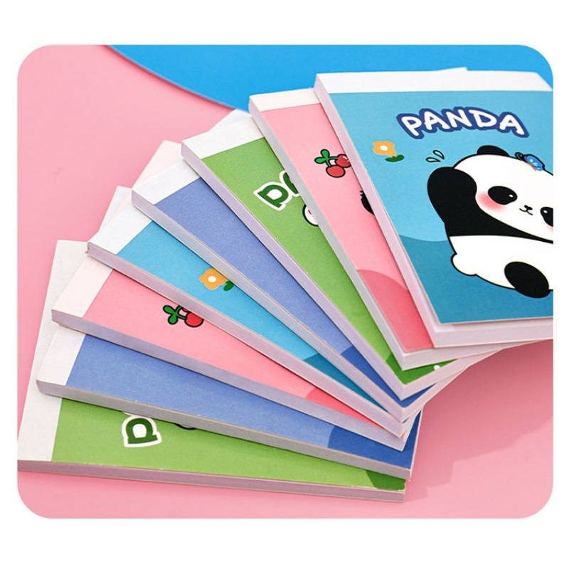 Sổ ghi chú , note bỏ túi hình gấu trúc panda dễ thương