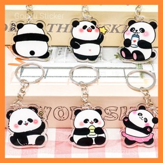Móc khóa gấu trúc panda dễ thương