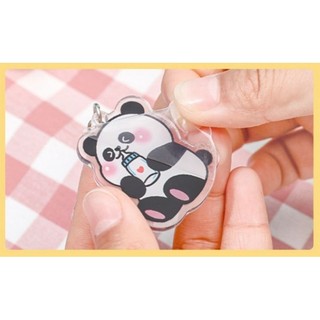 Móc khóa gấu trúc panda dễ thương