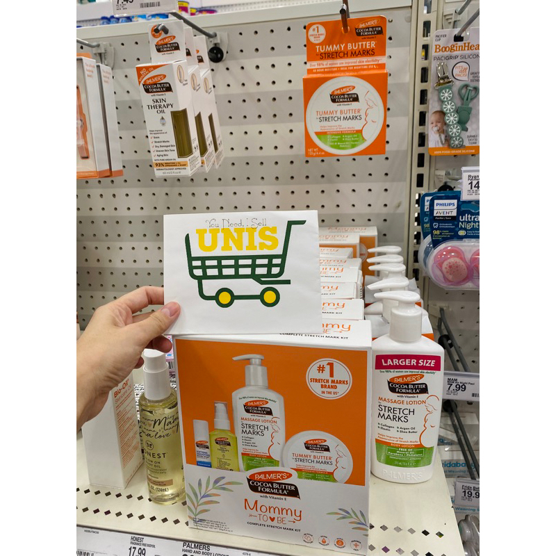 Kem Ngăn Ngừa và Làm Giảm Rạn Da cho bà bầu khi mang thai PALMER'S