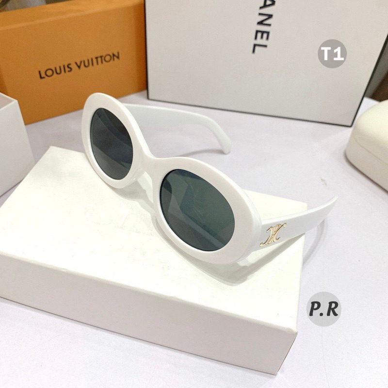 Mắt Kính Ovan CLN fuullbox nam châm 2 màu Trắng Đen siêu cấp