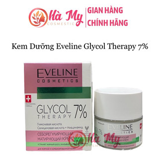 Kem dưỡng Eveline Glycol Therapy 7% ngừa mụn, mờ thâm