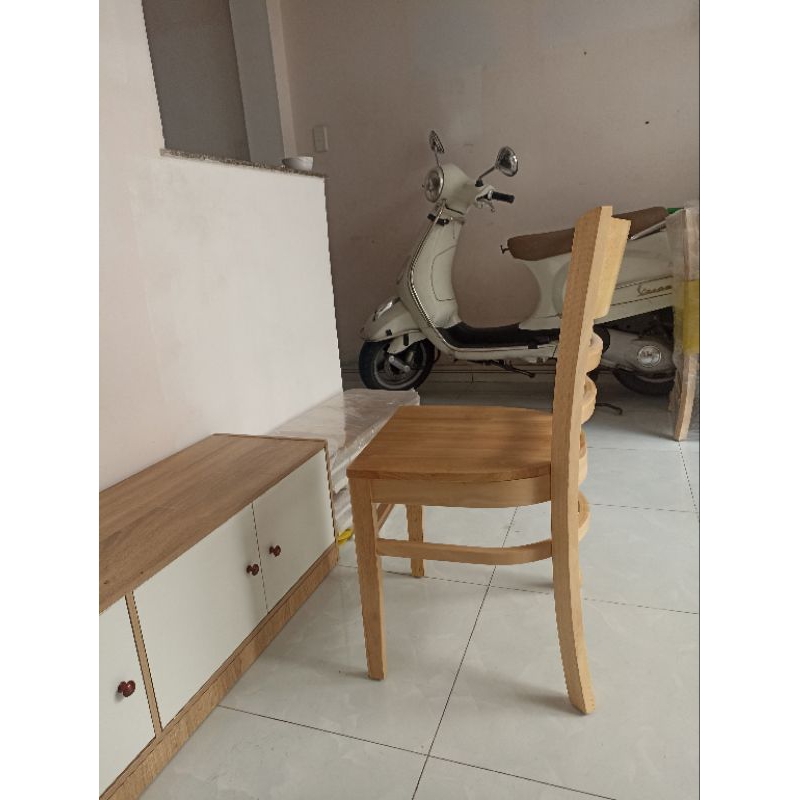 ♥️ghế gỗ Cabin Dùng quán Cafe Ngồi Bàn ăn.Bàn làm việc.Bàn bàn học. ship hoả tóc