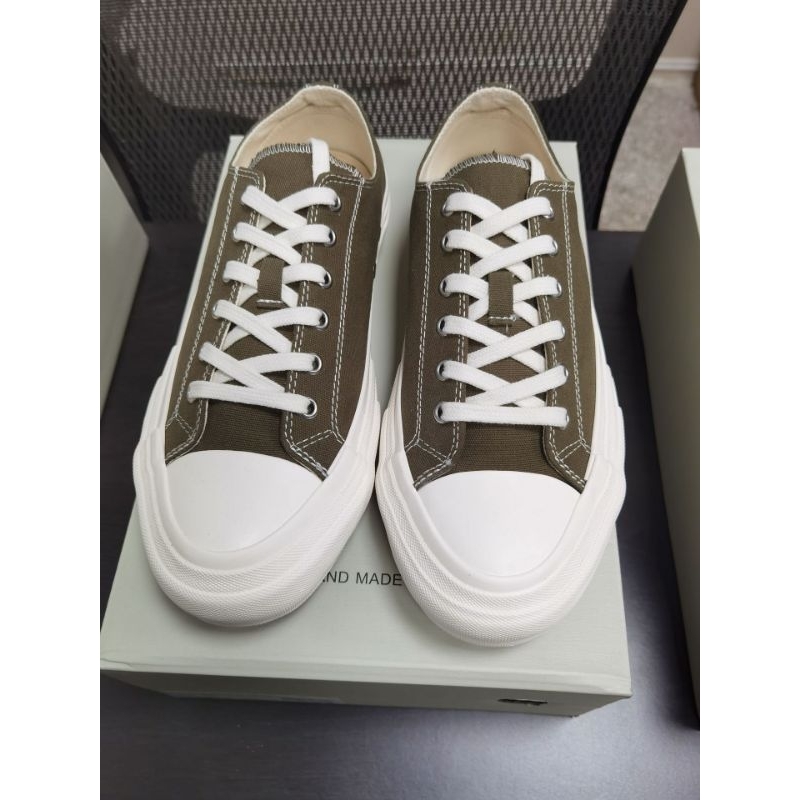 Pass: giày ulzaang basic chất vải màu nâu phù hợp cho cả nam lẫn nữ