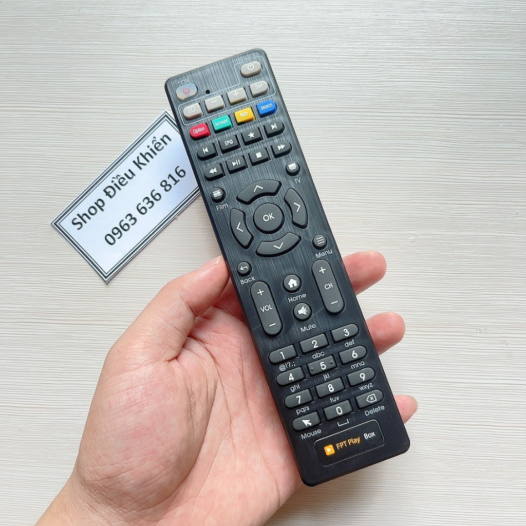 Điều khiển đầu thu FPT Play Box - Chính Hãng