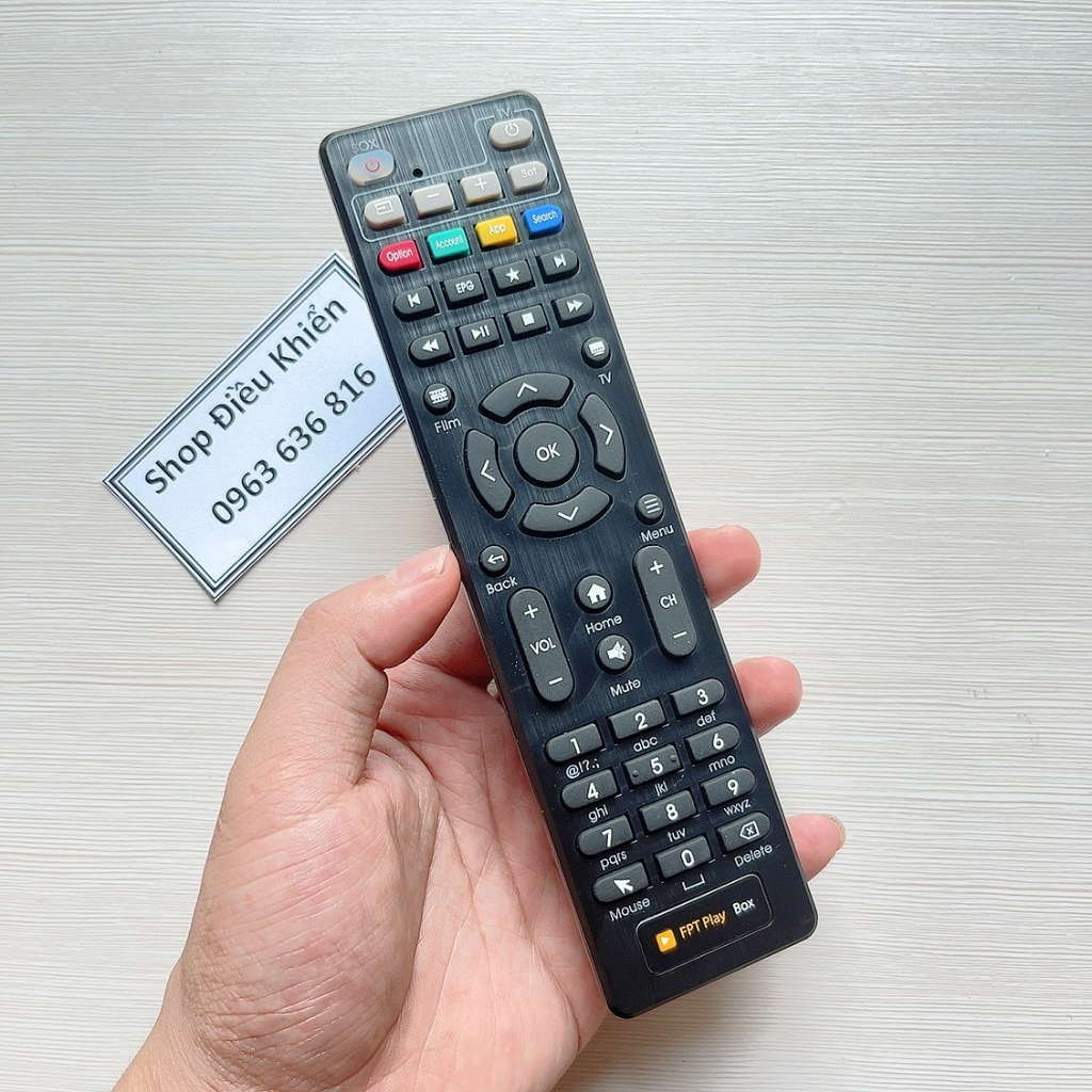 Điều khiển đầu thu FPT Play Box - Chính Hãng