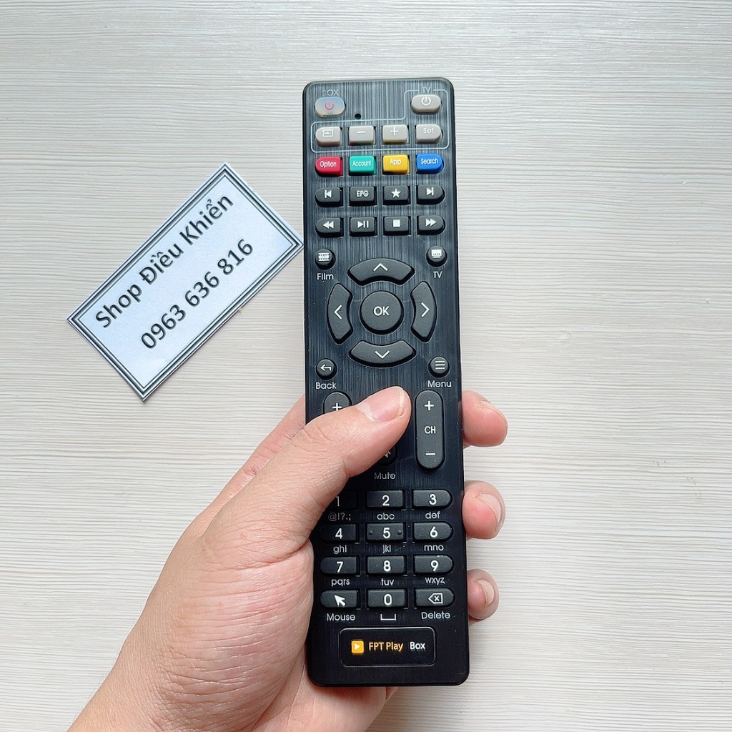Điều khiển đầu thu FPT Play Box - Chính Hãng