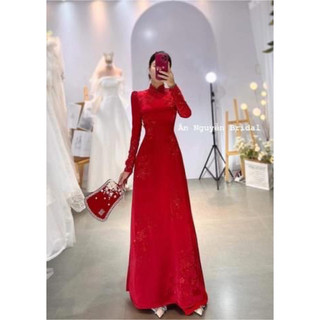 Quạt cổ trang dành cho cô dâu hàng handmade - Phụ kiện cưới Bích Dung