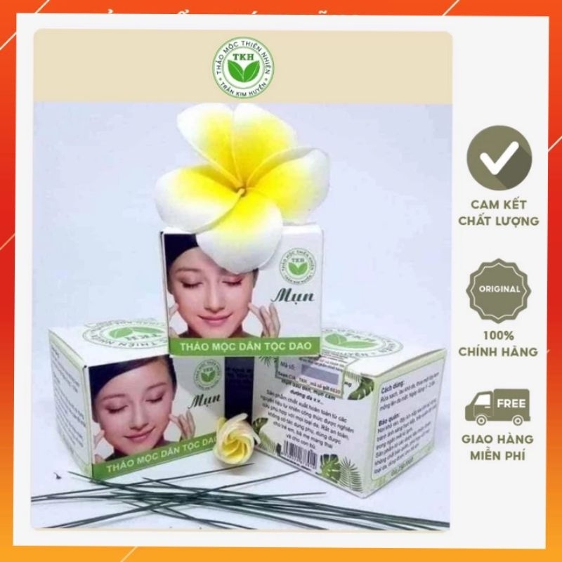 Kem mụn thảo mộc Trần Kim Huyền 30g