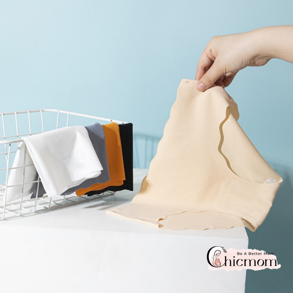 Quần Lót Nữ Su Đúc Không Viền Siêu Mềm Mại Thoáng Mát Mặc Thường Và Sau Sinh Chicmom C33