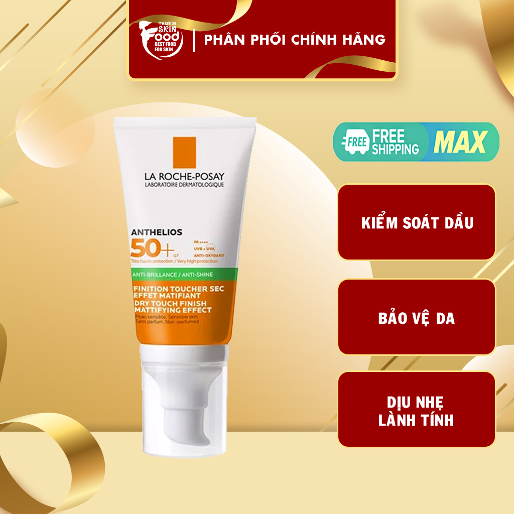 Kem Chống Nắng La Roche-Posay Anthelios Bảo Vệ Da Trước Tia UVB UVA SPF 50+ 50ml (beauty)