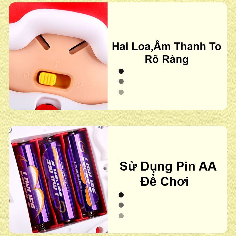 Đồ Chơi Cậu Bé Múa Lân Nhảy Múa Vui Nhộn Theo Âm Nhạc Và Đèn Siêu Dễ Thương - Đồ Chơi Giáo Giục Sớm Dành Cho Bé