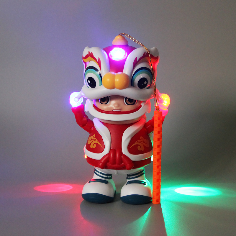 Đồ Chơi Cậu Bé Múa Lân Nhảy Múa Vui Nhộn Theo Âm Nhạc Và Đèn Siêu Dễ Thương - Đồ Chơi Giáo Giục Sớm Dành Cho Bé