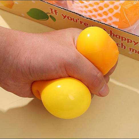 Trái cây silicon,xoài silicon,đồ chơi giảm stress độc đáo siêu dễ thương