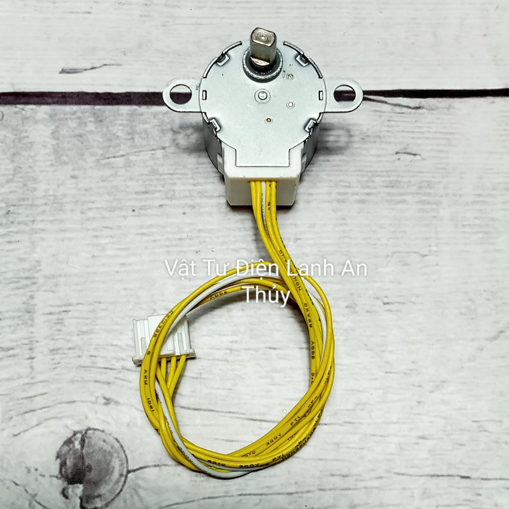 Motor đảo máy lạnh Toshiba 12v - Motor cánh vẫy điều máy lạnh Toshiba 12v - Motor đảo gió điều hòa máy lạnh Toshiba 12v