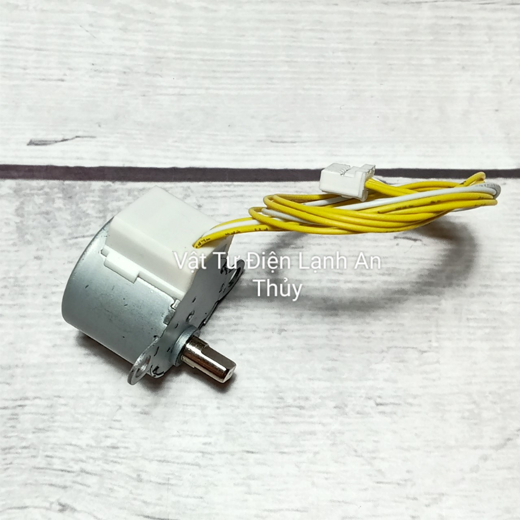 Motor đảo máy lạnh Toshiba 12v - Motor cánh vẫy điều máy lạnh Toshiba 12v - Motor đảo gió điều hòa máy lạnh Toshiba 12v