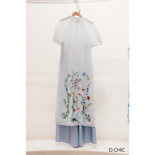 D.CHIC Áo dài Bích An MS: 1831983 KHÔNG BAO GỒM QUẦN LỤA