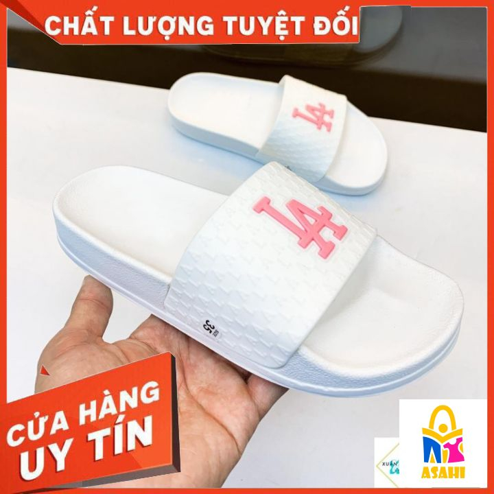 Dép Nam Nữ Quai Ngang Phong Cách Trẻ Trung, Dép IN chữ L A Cao Su Dập Nổi Hàng Đẹp 2023, hàng cao cấp