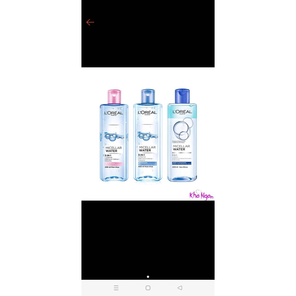 combo nước tẩy trang
