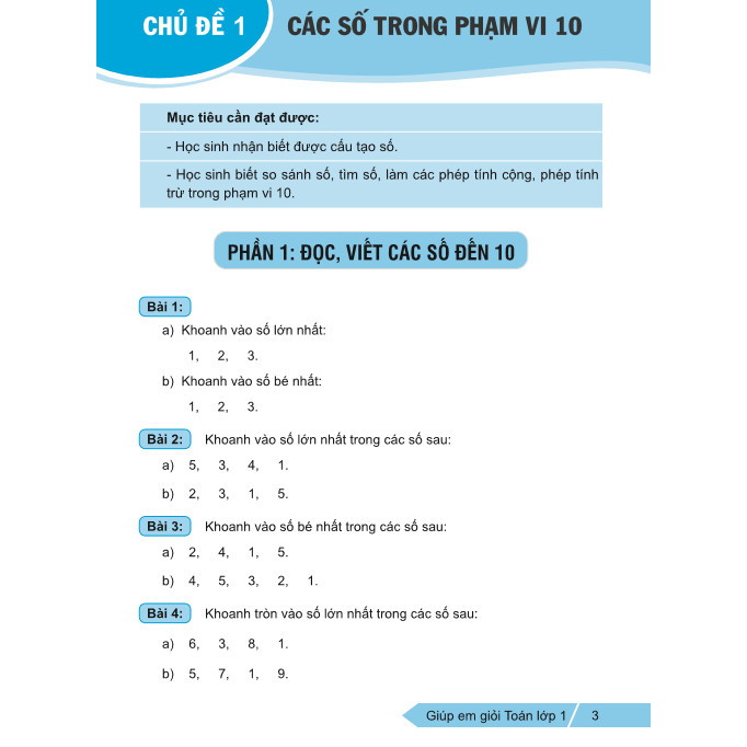 Sách - Giúp Em Giỏi Toán Lớp 1 - Biên soạn theo chương trình GDPT mới - ndbooks