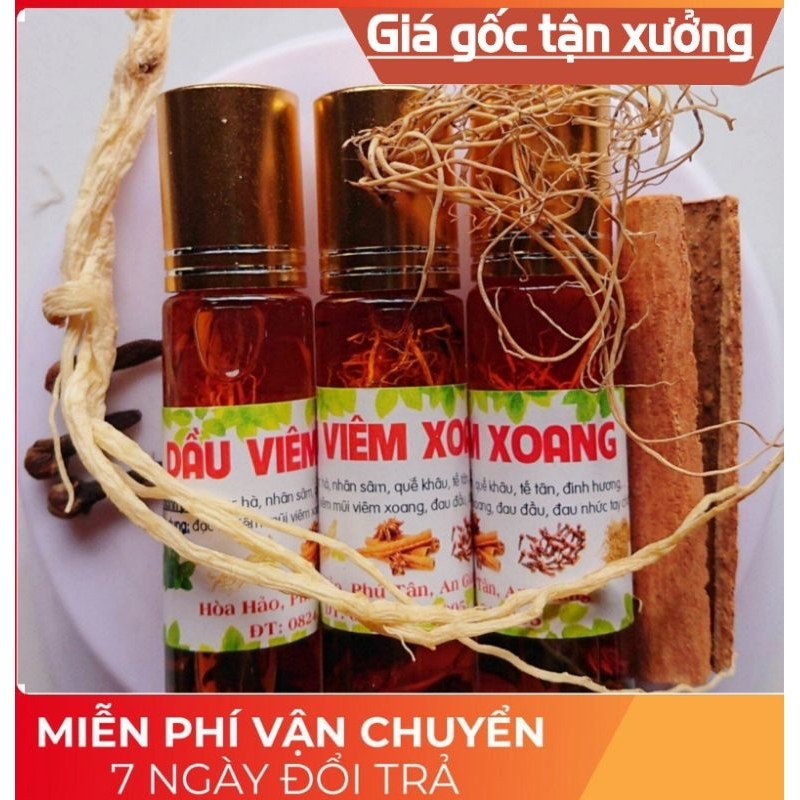 Dầu Viêm Xoang 15vị Thảo Dược Gia Truyền 1chai 10ml