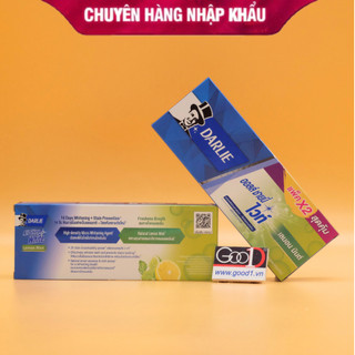 Kem Đánh Răng Darlie Ông Tây Chanh Pack Đôi 140g x 2 Tuýp