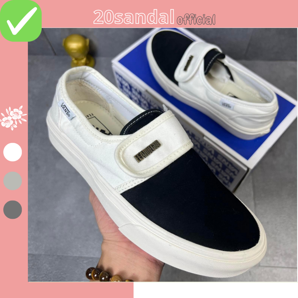 Giày Vans Caro Dán,Giày Vans Caro Dán FOG Đen Trắng Phong Cách Thời Trang Full Box Bill Hàng 1 1