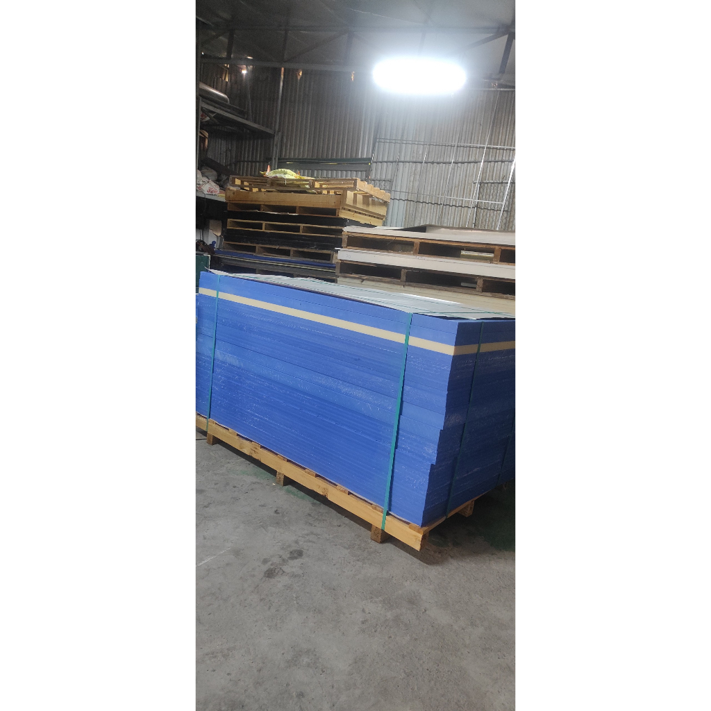Nhựa MC Hàn Quốc màu xanh 5x60x500mm, 10x30x500mm
