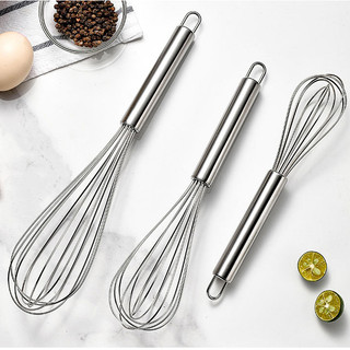 [Hàng tặng không bán] Cây đánh trứng inox Cherry Home cao cấp, không gỉ sét, dùng đánh trứng,đánh bột làm bánh tiện lợi