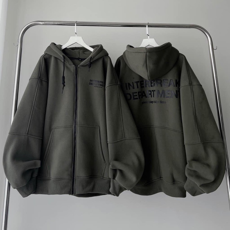 [ Rẻ vô địch ] Áo hoodie form rộng mũ hai lớp - Apartment