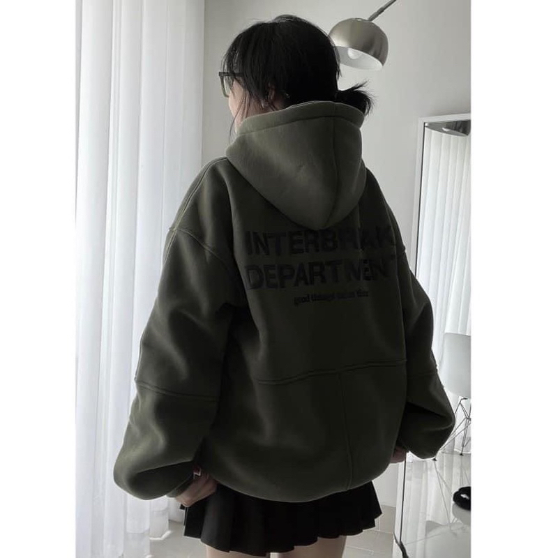 [ Rẻ vô địch ] Áo hoodie form rộng mũ hai lớp - Apartment