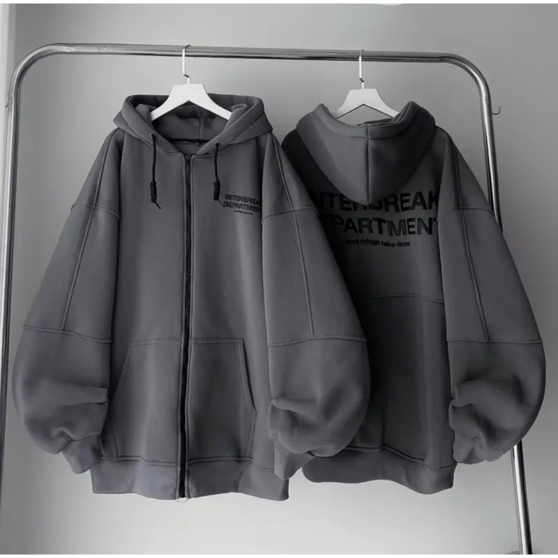 [ Rẻ vô địch ] Áo hoodie form rộng mũ hai lớp - Apartment