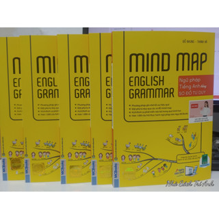 Sách - Mind Map English Grammar - Ngữ pháp tiếng Anh bằng sơ đồ tư duy cho người học tiếng Anh căn bản - Học bằng App