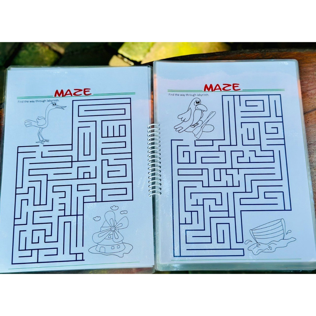 Học liệu montessori cho bé Trò Chơi Mê Cung Đồ chơi giáo dục Phát triển tư duy- Happyfunny