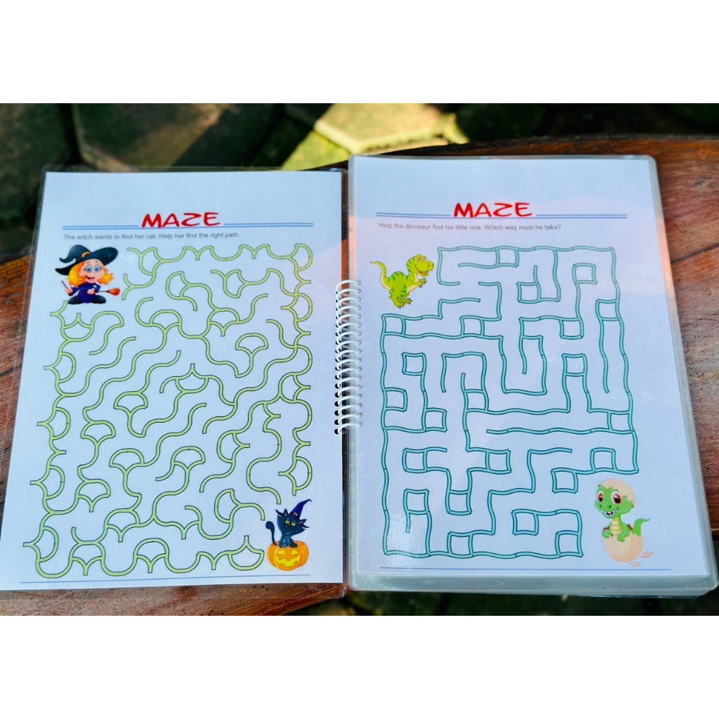 Học liệu montessori cho bé Trò Chơi Mê Cung Đồ chơi giáo dục Phát triển tư duy- Happyfunny