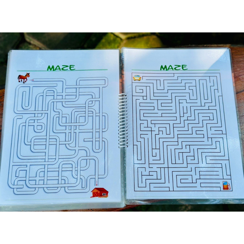 Học liệu montessori cho bé Trò Chơi Mê Cung Đồ chơi giáo dục Phát triển tư duy- Happyfunny