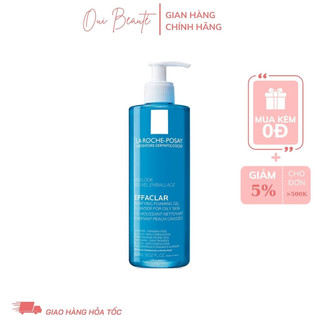 Sữa rửa mặt dạng gel dành cho da dầu La Roche-Posay Effaclar 50ml 300ml 400ml Ouibeaute
