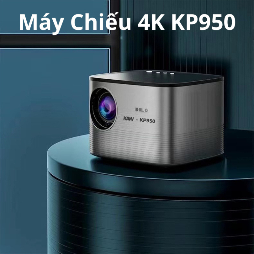 Máy chiếu cao cấp KP950 hỗ trợ 4K, Máy chiếu phim có sẵn hệ điều hành độ sáng lớn bảo hành 12 tháng