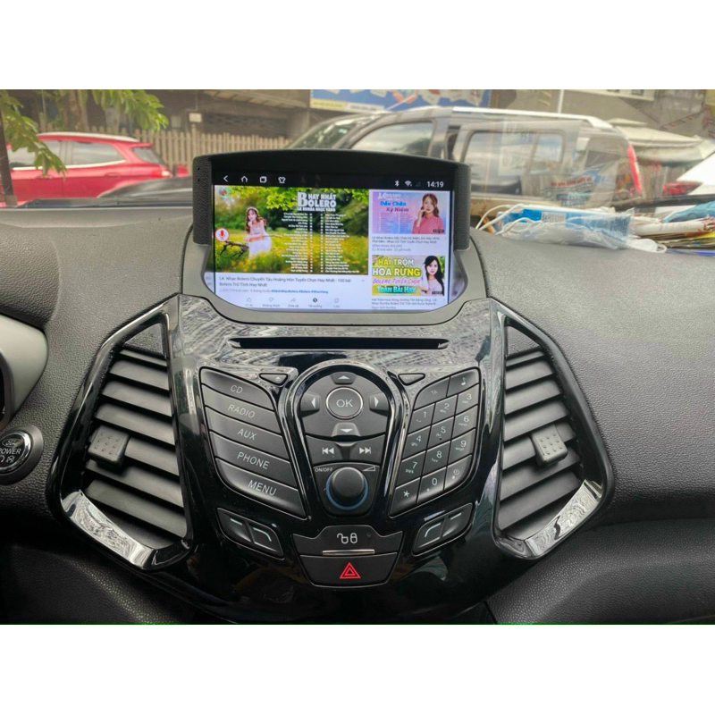 Mặt dưỡng EcoSport 2013 - 2017 mặt chìm 9inch