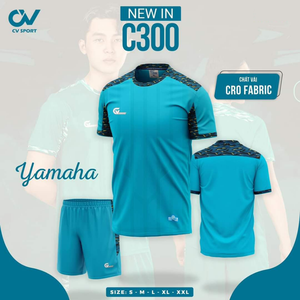 Bộ Quần Áo Bóng Đá Riki C300 Cao Cấp, Thoáng Mát Thấm Hút Mồ Hôi Tốt