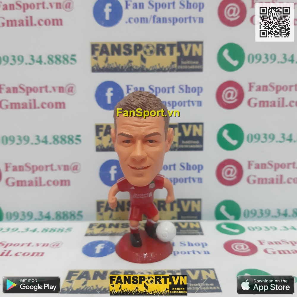 Tượng cầu thủ bóng đá Steven Gerrard 8 Liverpool 4 England 2010 2011 2012 2013 2014 2015 kodoto soccerwe non corinthian