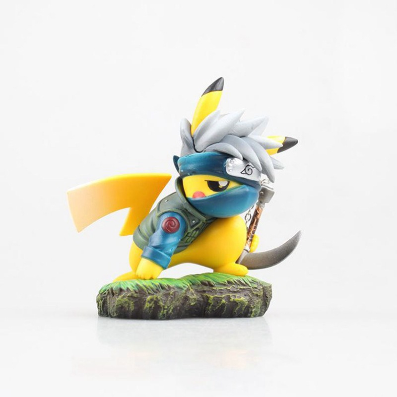 Mô Hình Pikachu Cosplay Nhân Vật Kakashi Siêu Ngầu, Hàng Cao Cấp Full Box, Bộ Sưu Tập Nhân Vật, Quà Tặng Cho Bé