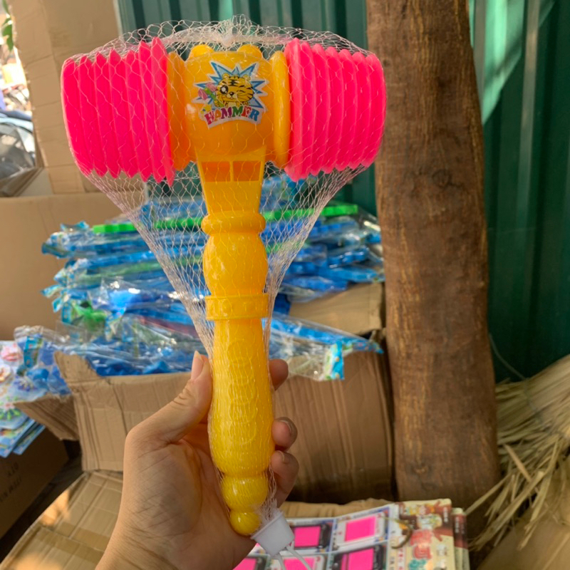 Đồ chơi búa nhựa hơi 2 đầu