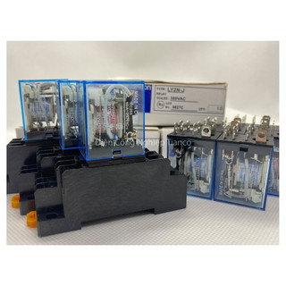 Rơ le kính trung gian 8 chân to LY2N Relay 14 chân to LY4N Relay 10A 220V, 110V, 24V, 12V