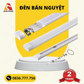 Đèn Tuýt Led Bán Nguyệt 40W 60W 120cm Đèn Chiếu Sáng Hộ Gia Đình Văn Phòng Cửa Hàng Bảo Hành 24 Tháng