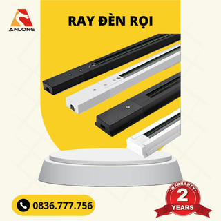 Thanh ray đèn rọi thanh ray nhôm ray đèn trang trí 1m và 1,5m